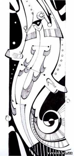 Панна в рибі, триптих.2008