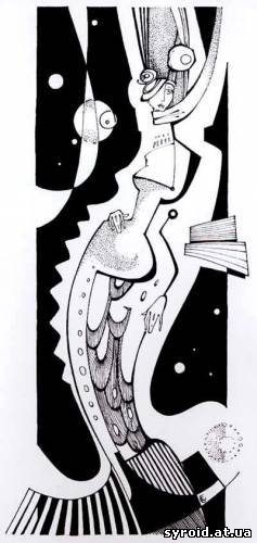 Панна в рибі, триптих.2008